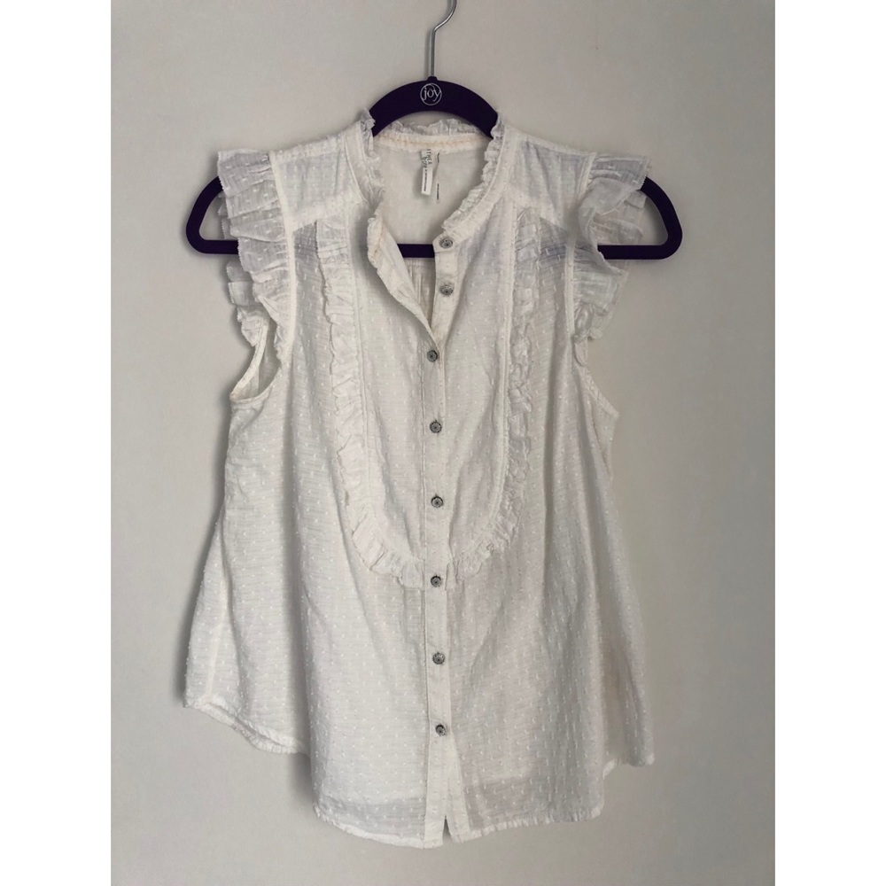 SONEVA RUFFLED BLOUSE